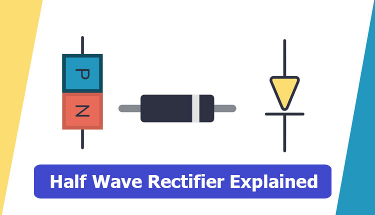 A picture showing a half wave rectifier